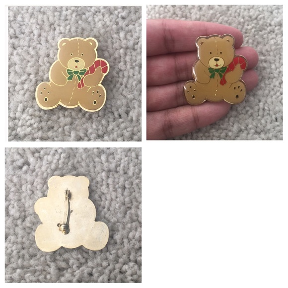 Vintage Enamel Holiday Pins - Set of 4 - Picture 5 of 5